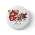 Ryan Family Crest buttons