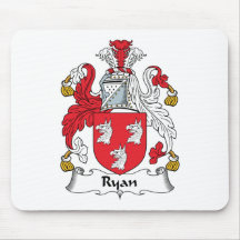 Ryan Family Crest Mouse Pads