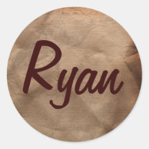 RYAN Name Stickers Collection