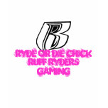 Ryde or Die Chick t-shirts