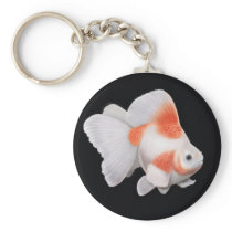 Ryukin Fantail Goldfish Keychain