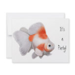 Ryukin Goldfish Invitation