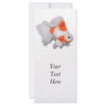 Ryukin Goldfish Rack Card