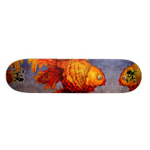 Ryukin Goldfish Skateboard