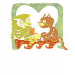 s.Britt Owl and Kitty At Sea Shirt