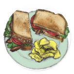 S is for Sandwich Stickers