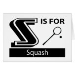 S Is For Squash Greeting Cards