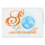 S Is For Sustainable Cards