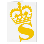 S - Letter - Name Cards