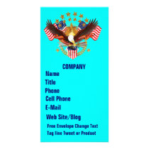 S. O. A 3 Business Photo Card Vertical