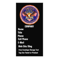 S. O. A Business Photo Card Vertical