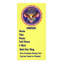 S. O. A Business Photo Card Vertical