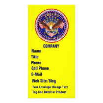 S. O. A Business Photo Card Vertical