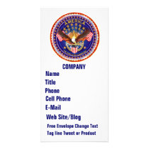 S. O. A Business Photo Card Vertical