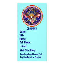 S. O. A Business Photo Card Vertical