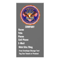 S. O. A Business Photo Card Vertical