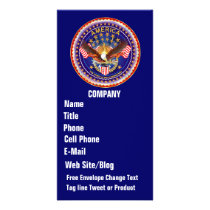 S. O. A Business Photo Card Vertical