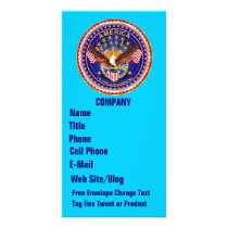 S. O. A Business Photo Card Vertical