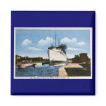 S.S. Assiniboia at Sault Ste. Marie, Ontario, CA magnets