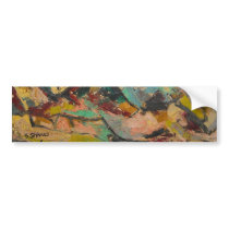 S Shano Colour Mountain Bumper Sticker