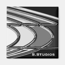 S.Studios Logo Refrigerator Magnets