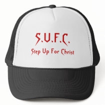 S.U.F.C. step up for christ hat