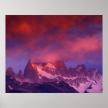 SA, Argentina, Los Glaciares National Park, Print
