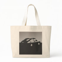 Saab 900 SPG/Aero - Grey on dark Tote Bags