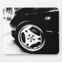 Saab Aero (klingon) wheel Mousepads