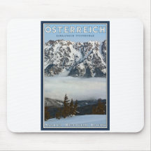 Saalbach - Valley Fog Mousepads