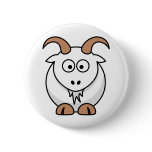 Saanen Goat buttons