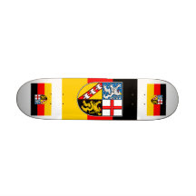Saarland Flagge Personalisierte Decks