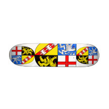 Saarland Wappen Skateboarddecks