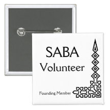 SABA, Volunteer, Founding Member Buttons
