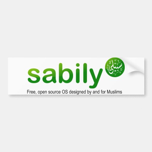 Sabily Bumper Sticker
