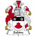 Sabine Family Crest t-shirts