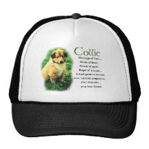 Sable Rough Collie Puppy Gifts Trucker Hat