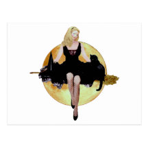 Sabrina, The Teenage Witch Post Card