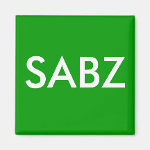 SABZ Square Magnet
