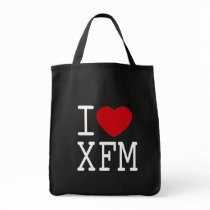 sac I love XFM black bags