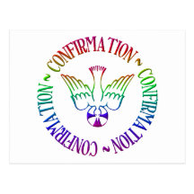 Sacrament of Confirmation - Descent of Holy Spirit Post Cards