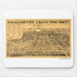 Sacramento from the Sky, 1923 Mouse Pads