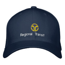 Sacramento Regional Transit Embroidered Hats