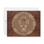 Sacred Bunny Church invitations