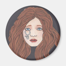 Sacred Calipers of the In Crowd Fridge Magnets