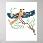 sacred egyptian bird poster