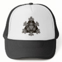 Sacred Geometry: Black Triangles: hats