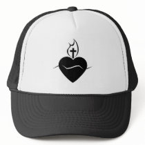 Sacred Heart Hat, Solid