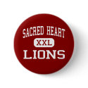 Sacred Heart - Lions - High - Vineland New Jersey buttons