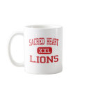 Sacred Heart - Lions - High - Vineland New Jersey mugs